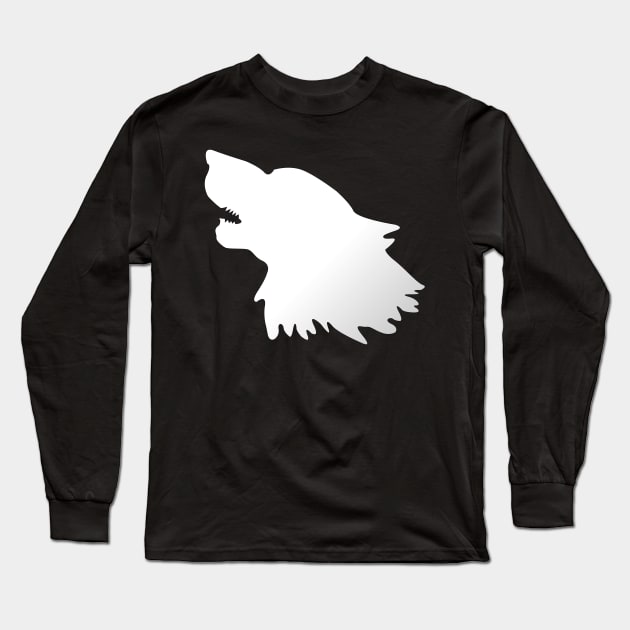 White wolf Long Sleeve T-Shirt by KarabasClothing